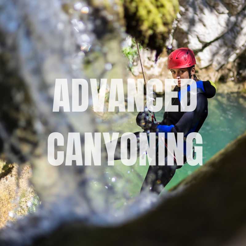 extreme canyoning cetina