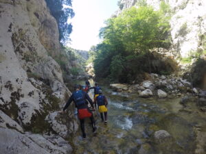 canyoning river cetina