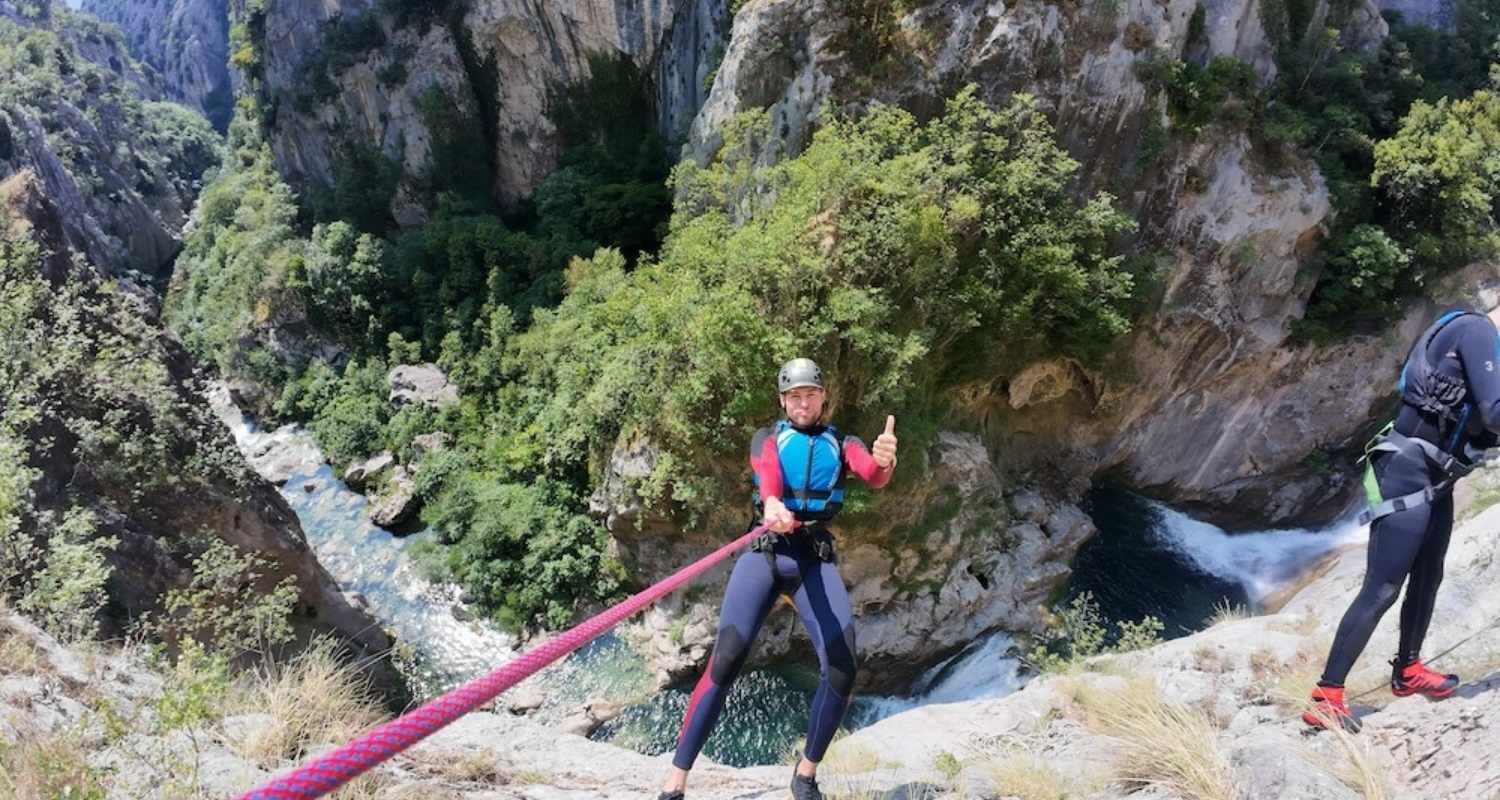 canyoning in split croatia