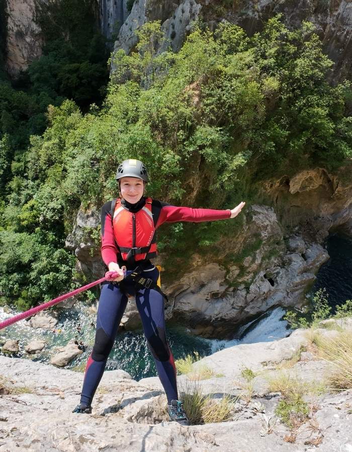 canyoning zadvarje