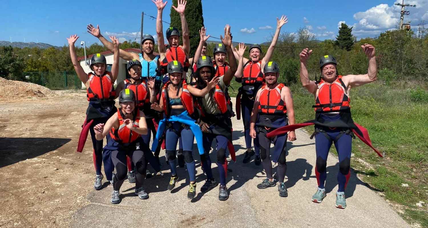 Malduk Adventures team in Dalmatia