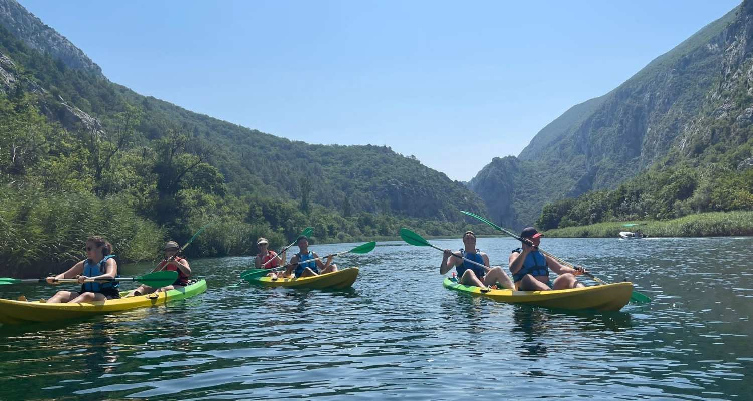 croatia river kayaking