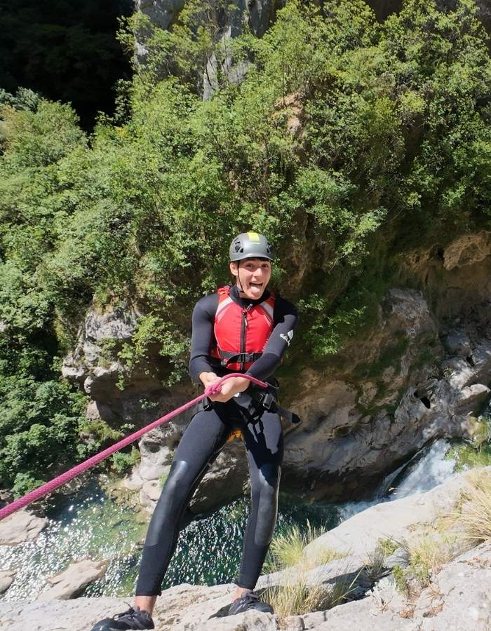 split adventure canyoning