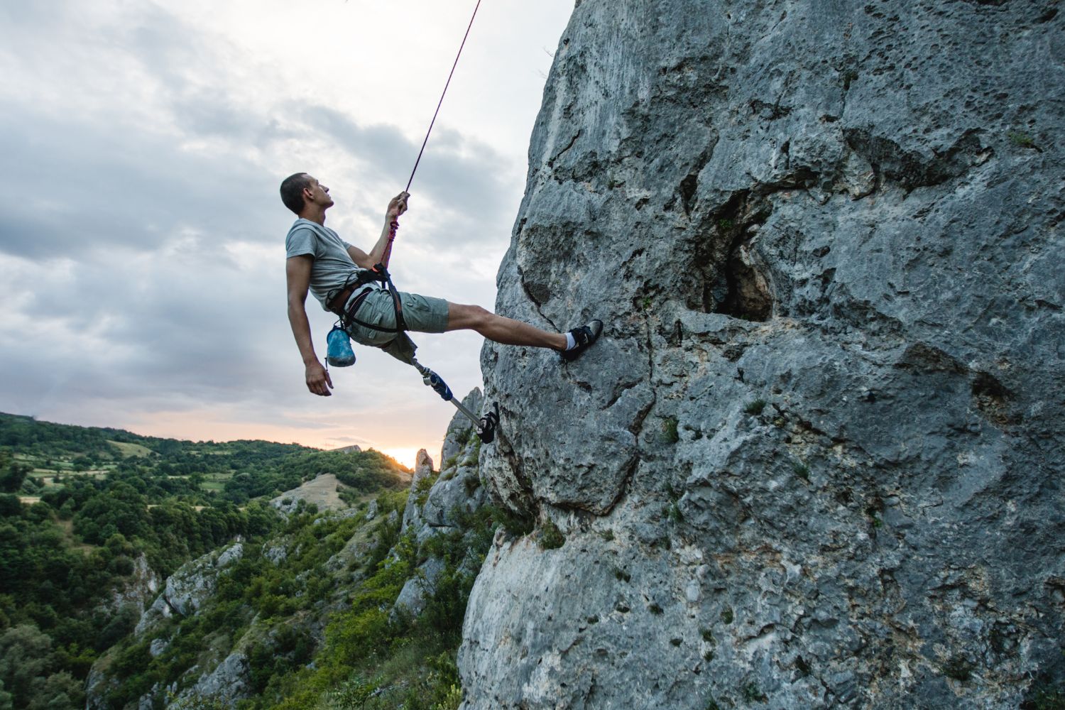 rock climbing omis croatia