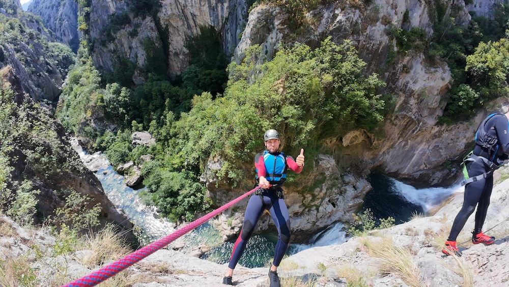 Extreme Canyoning Cetina River