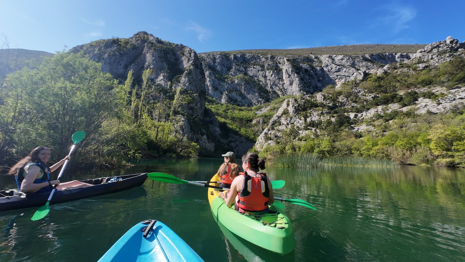 Cetina River canyoning